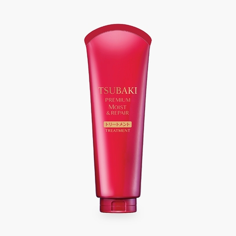 Kem xả phục hồi hư tổn màu đỏ Tsubaki 180g - Hàng Nhật chính hãng