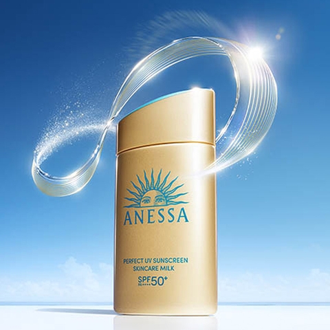 [Bản Mới 2024] Sữa Chống Nắng Anessa Dưỡng Da Kiềm Dầu 60ml- Hàng Nhật nội địa