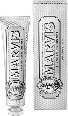 ( Ý) Kem Đánh Răng MARVIS Smokers Whitening Mint Bạc Trắng ( Dành Cho Người Hút Thuốc Lá)