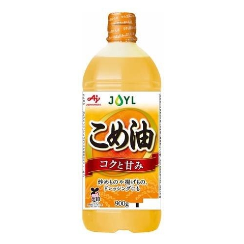 Dầu gạo Ajinomoto J-Oil Rice Bran Oil 900g - Hàng Nhật nội địa